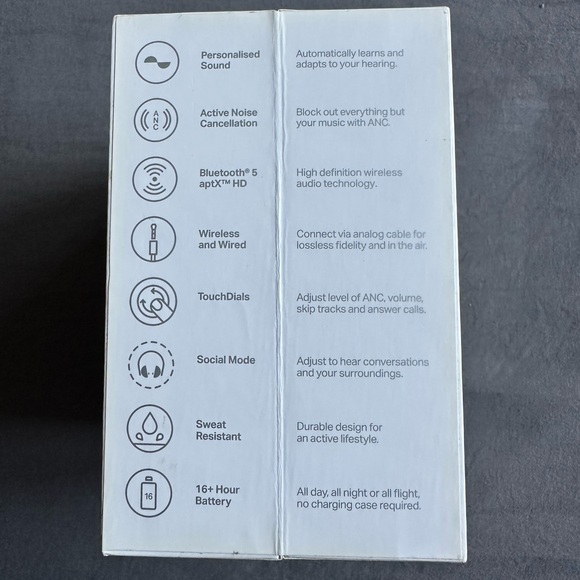 Nura NuraLoop Earbuds Wirless Bluetooth - Picture 4 of 7